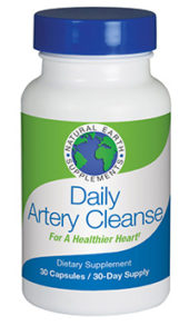 Daily Artery Cleanse cardiovascular support supplement from Natural Earth Supplements