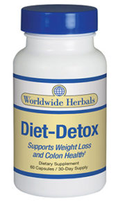 Diet-Detox weightloss supplement from Worldwide Herbals